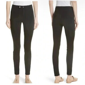 EUC Vince Skinny Ponte Ski Pants in Charcoal Size 8 Retail $255 Waist 32”